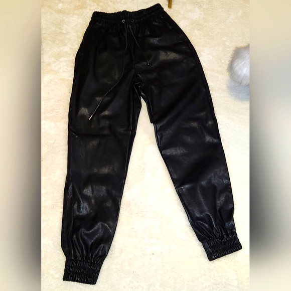 DYNAMITE - Faux Leather Jeggings - Picture 1 of 4